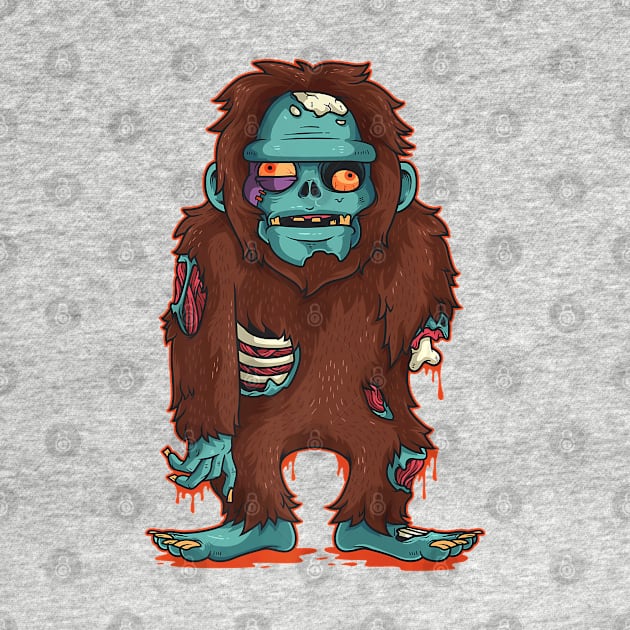 Zombie-Squatch by The Convergence Enigma